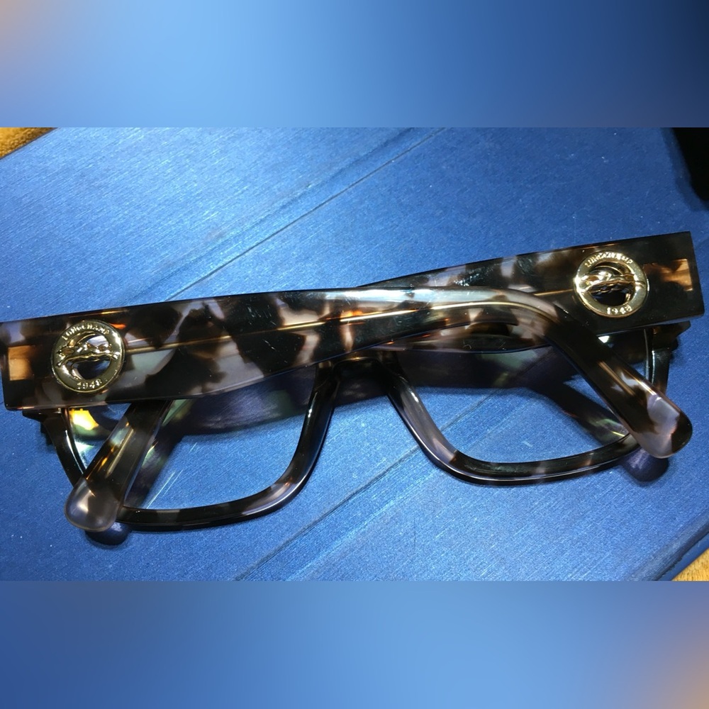 LONGCHAMP HAVANA EYEGLASSES FRAMES TORTOISE SHELL w/CASE Demo Len or Script IN - Picture 9 of 15